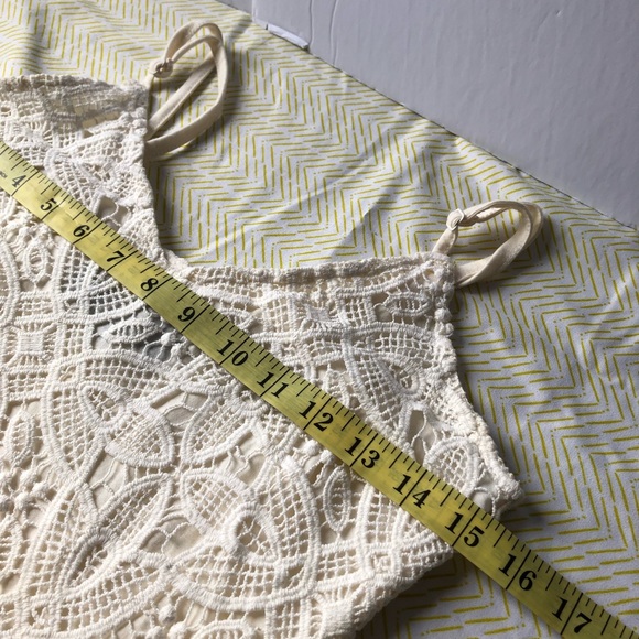 JACK spaghetti strap crochet dress women’s size 4 - Picture 2 of 6